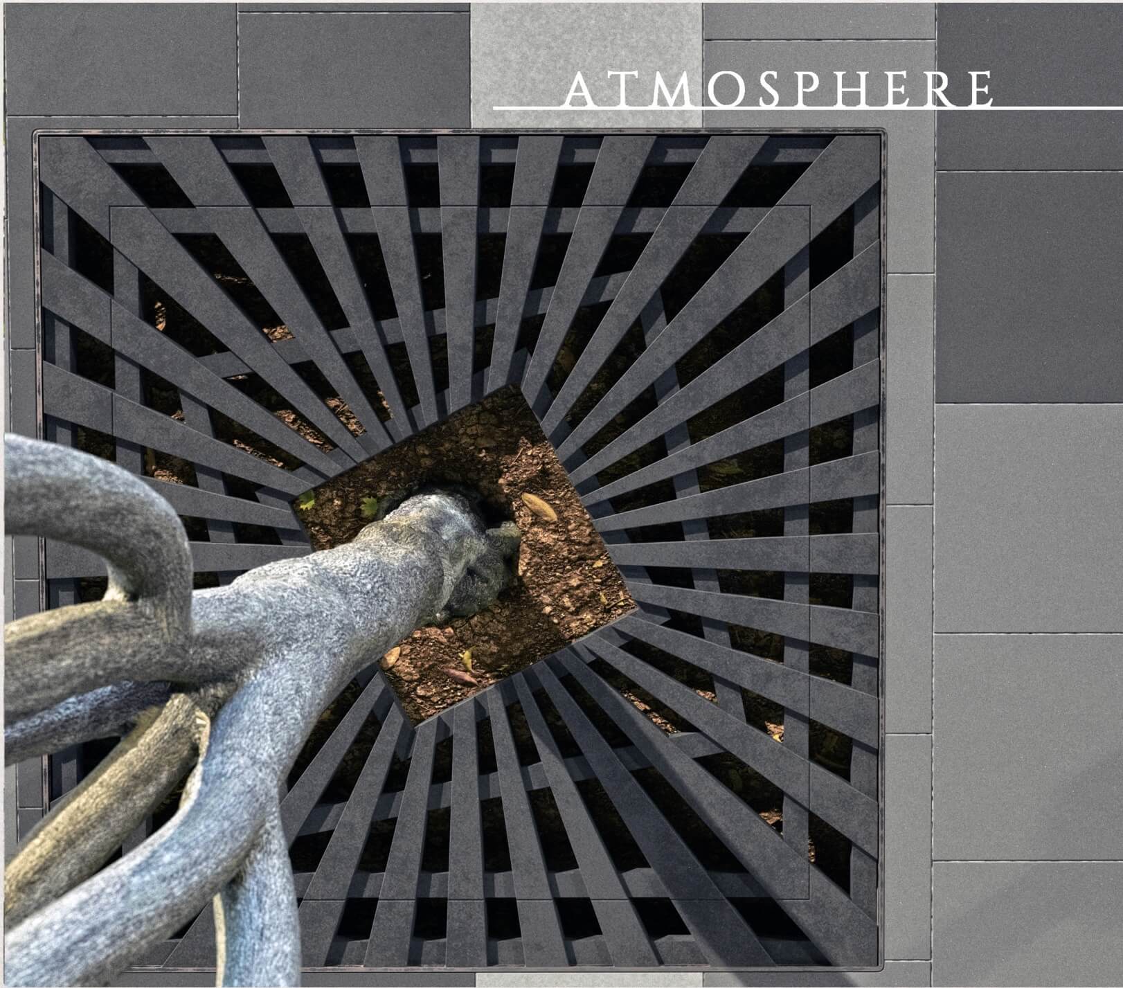 Приствольная решетка для дерева ZKING ATMOSPHERE 1.2х1.2м Черная в Великих Луках фото