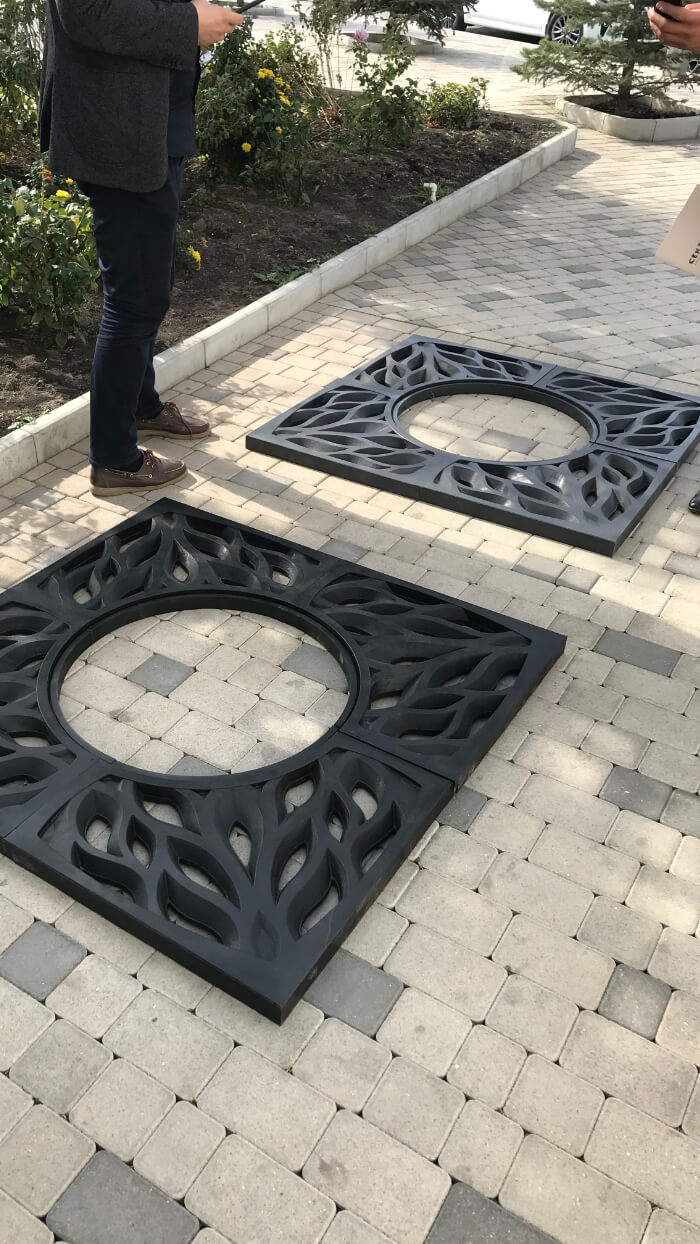 Приствольная решетка для дерева ZKING CRUST 1.2х1.2м Черная в Великих Луках фото