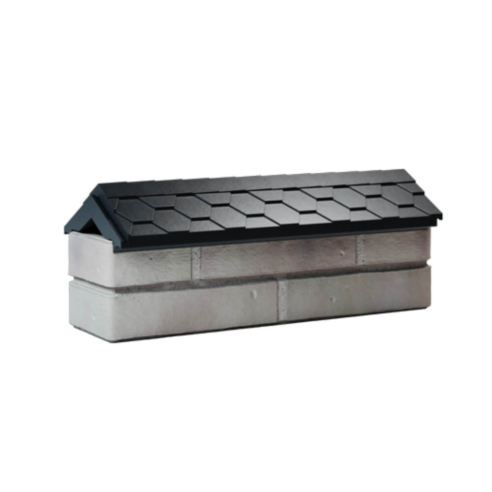 Парапет Zking Эверест Черный с посадкой на 0.5 кирпича (130мм) Великие Луки фото