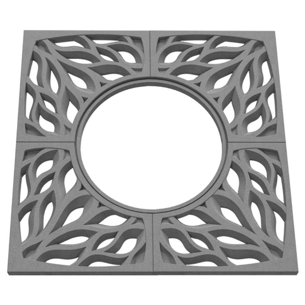 Приствольная решетка для дерева ZKING CRUST 1.2х1.2м Серая в Великих Луках фото