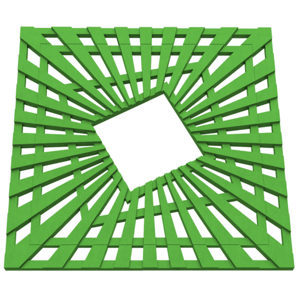 Приствольная решетка для дерева ZKING ATMOSPHERE 1.2х1.2м Зеленая в Великих Луках фото