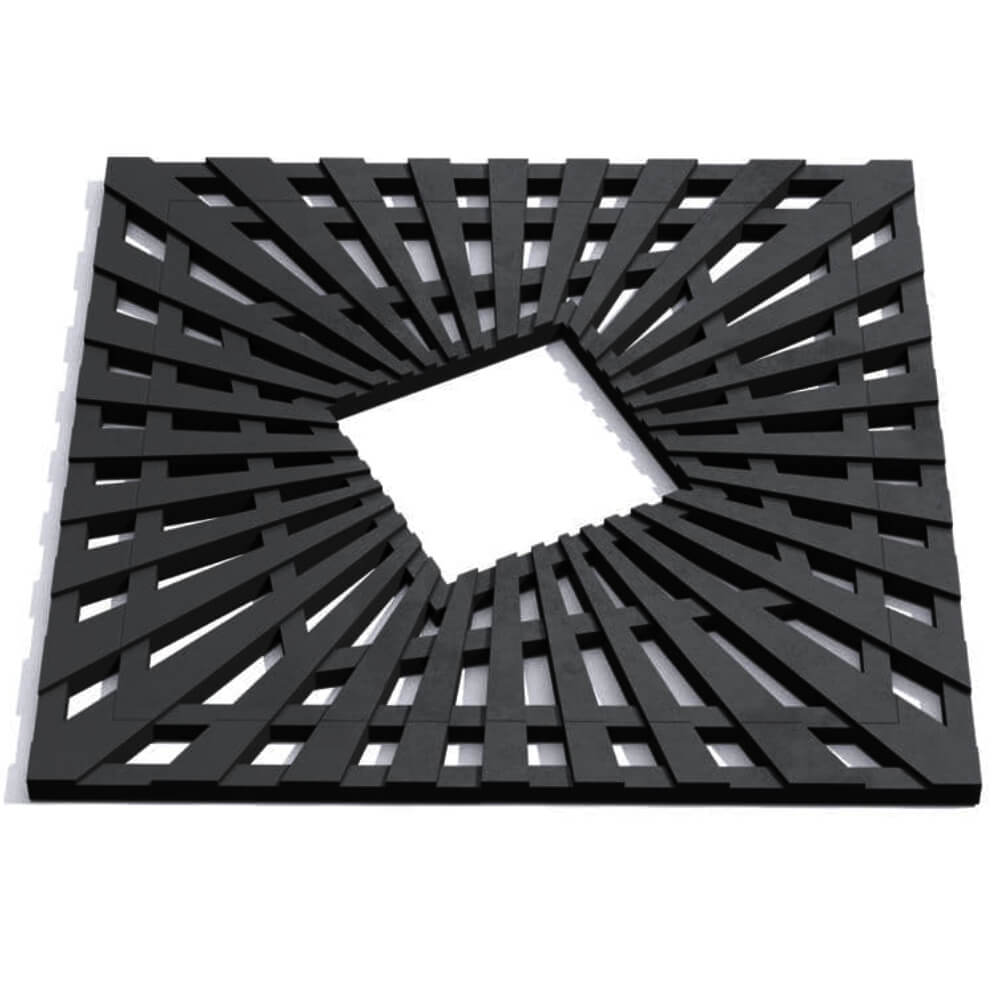 Приствольная решетка для дерева ZKING ATMOSPHERE 1.2х1.2м Черная Великие Луки фото