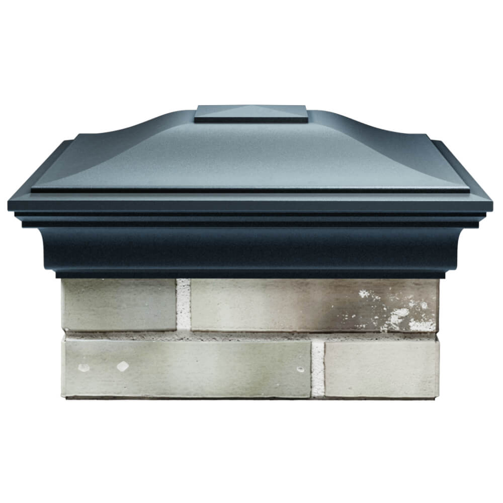 Колпак Zking Монблан Серый на столб 1.5х1.5 кирпича (385х385мм) Великие Луки фото