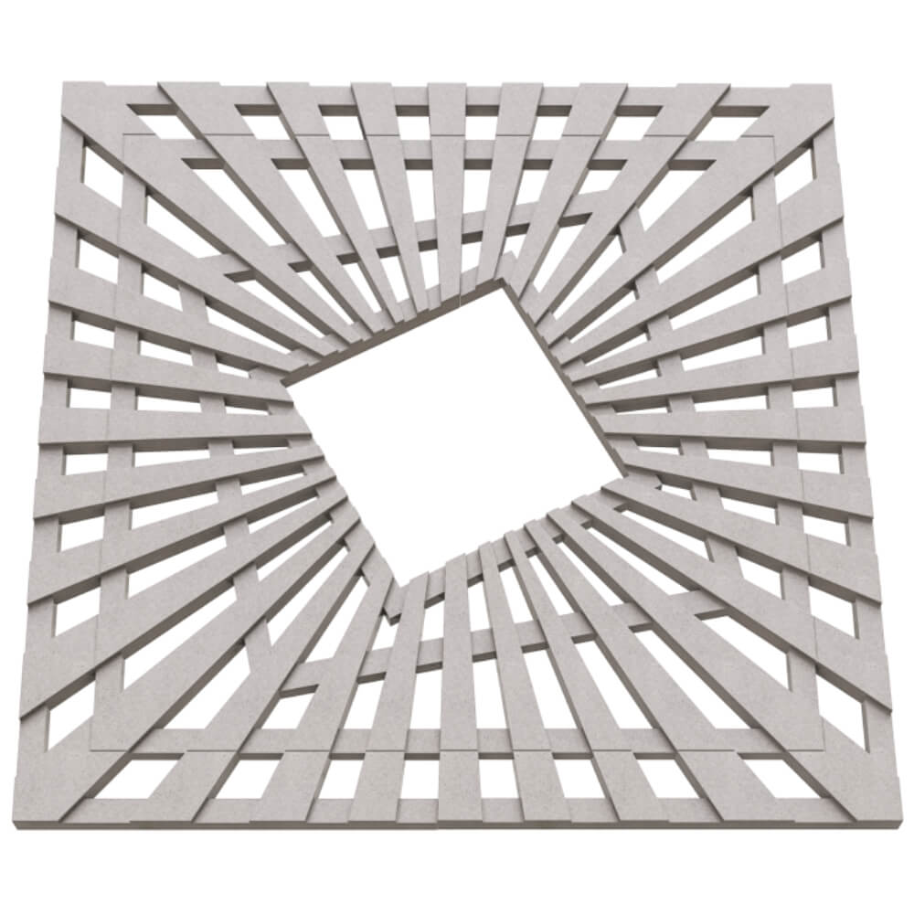 Приствольная решетка для дерева ZKING ATMOSPHERE 1.2х1.2м Бежевая в Великих Луках фото