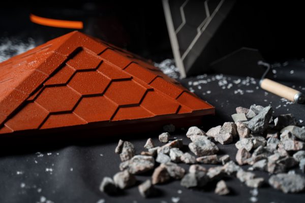 Колпак Zking Эверест Красный на столб 1.5х1.5 кирпича (390х390мм) в Великих Луках фото