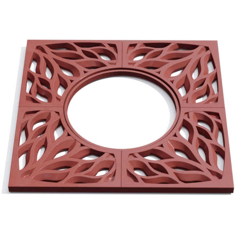 Приствольная решетка для дерева ZKING CRUST 1.2х1.2м Красная Великие Луки фото