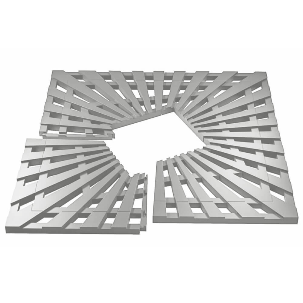 Приствольная решетка для дерева ZKING ATMOSPHERE 1.2х1.2м Бежевая в Великих Луках фото