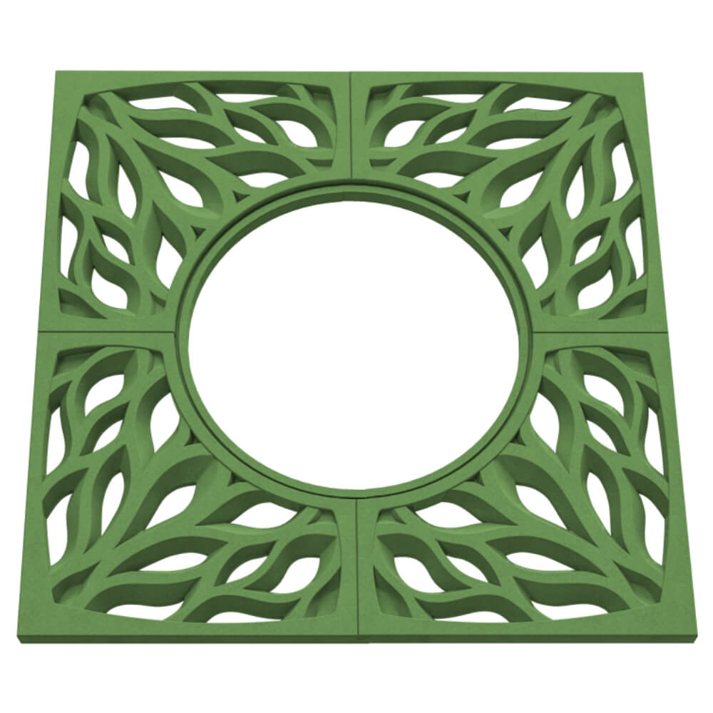 Приствольная решетка для дерева ZKING CRUST 1.2х1.2м Зеленая в Великих Луках фото