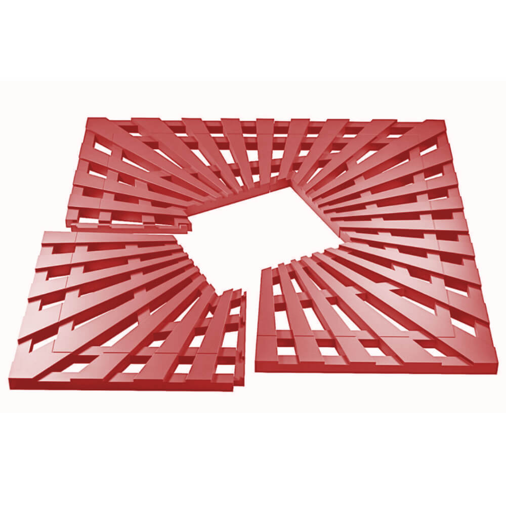 Приствольная решетка для дерева ZKING ATMOSPHERE 1.2х1.2м Красная в Великих Луках фото